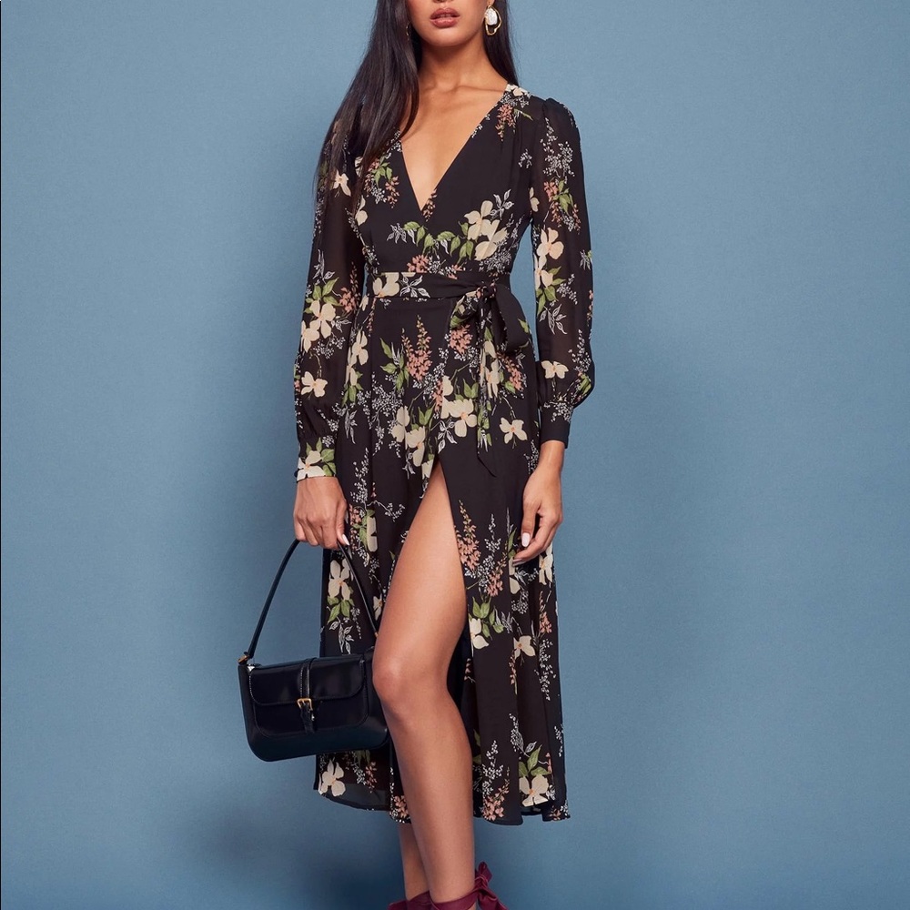 Reformation Susanna dress EUC